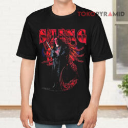 Vintage Wcw 1998 Sting Wrestling Nwo Black T shirt
