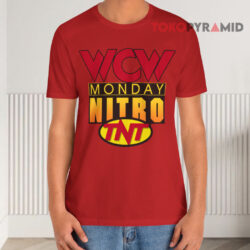 Vintage WCW Monday Nitro TNT World Championship Wrestling Shirt 4 Vintage Wcw Monday Nitro Tnt World Championship Wrestling Red T shirt