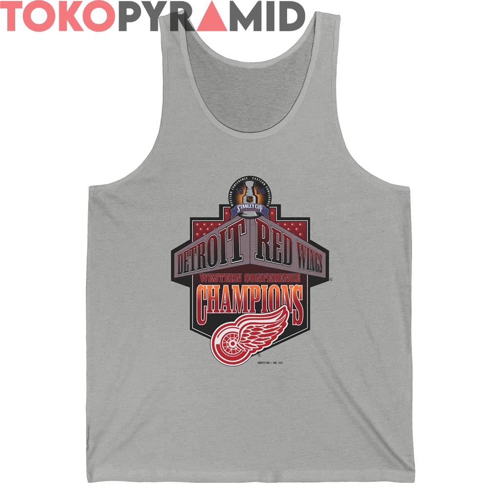 Vintage Western Conference Champions 1995 Detroit Red Wings Shirt Vintage Western Conference Champions 1995 Detroit Red Wings Shirt