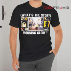 Vintage What's The Story Morning Glory Oasis Black T shirt