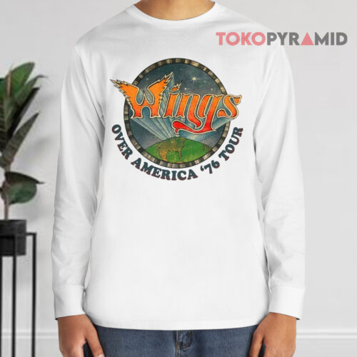 Vintage Wings Over America '76 Tour Long sleeved Vintage Wings Over America '76 Tour Long sleeved