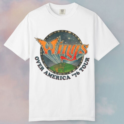 Vintage Wings Over America '76 Tour T shirt Vintage Wings Over America '76 Tour T shirt