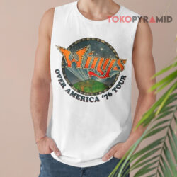 Vintage Wings Over America '76 Tour Shirt 2 Vintage Wings Over America '76 Tour Tank Top