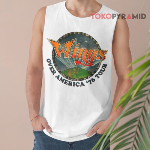 Vintage Wings Over America '76 Tour Tank Top Vintage Wings Over America '76 Tour Tank Top