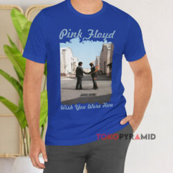 Vintage Wish You Were Here Pink Floyd Shirt 4 Vintage Wish You Were Here Pink Floyd Blue T shirt