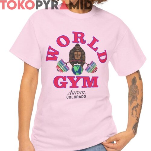 Vintage World Gym Aurora Colorado Shirt