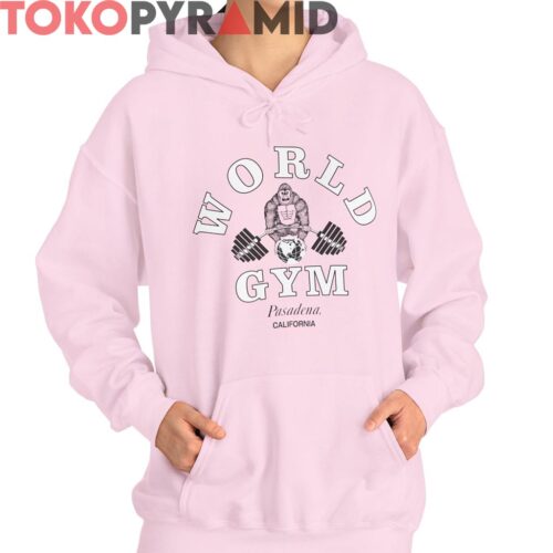 Vintage World Gym Pasadena California Shirt Vintage World Gym Pasadena California Shirt