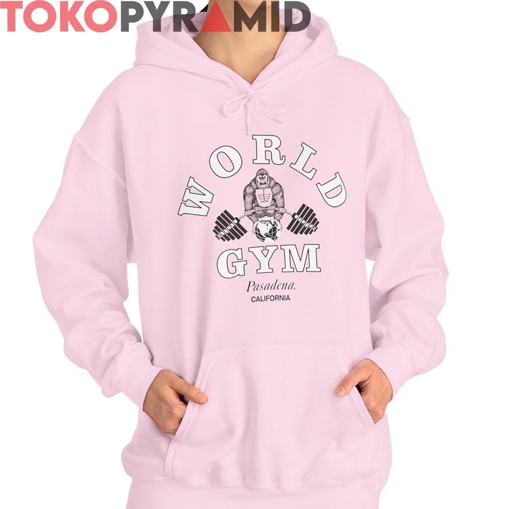 Vintage World Gym Pasadena California Shirt Vintage World Gym Pasadena California Shirt