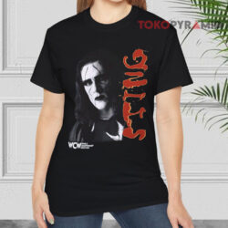 Vintage Wrestling Wcw Sting Big Print Black T shirt