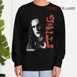 Vintage Wrestling WCW Sting Big Print Shirt 4 Vintage Wrestling Wcw Sting Big Print Long sleeved