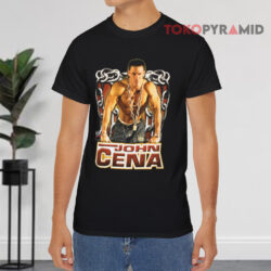 Vintage Wwe 2005 John Cena Chain Gang Black T shirt
