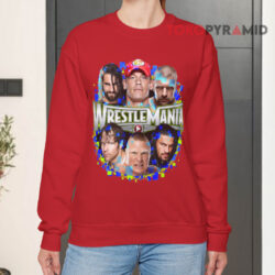 Vintage WWE Big Boys' Wrestlemania Shirt 2 Vintage Wwe Big Boys Wrestlemania Sweatshirt