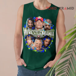 Vintage Wwe Big Boys Wrestlemania Tank Top