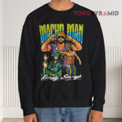 Vintage Wwe Macho Man Randy Savage Wrestling Sweatshirt