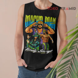 Vintage Wwe Macho Man Randy Savage Wrestling Tank Top