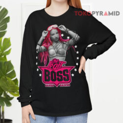 Vintage WWE Sasha Banks Pink The Legit Boss Shirt 4 Vintage Wwe Sasha Banks Pink The Legit Boss Long sleeved