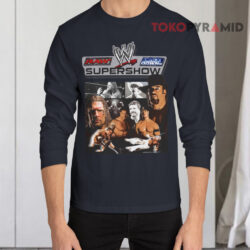 Vintage WWE Smackdown Vs Raw Supershow Shirt 4 Vintage Wwe Smackdown Vs Raw Supershow Long sleeved