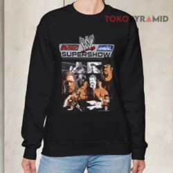 Vintage WWE Smackdown Vs Raw Supershow Shirt 3 Vintage Wwe Smackdown Vs Raw Supershow Sweatshirt
