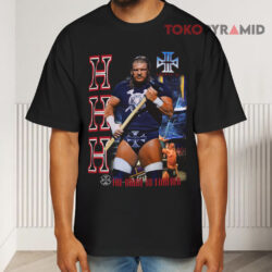 Vintage Wwe Triple H The Game Is Forever Black T shirt