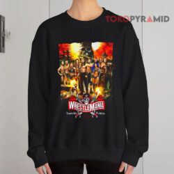 Vintage Wwe Wrestlemania 37 Event Tampa Fl 2021 Sweatshirt