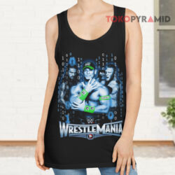 Vintage Wwe Wrestlemania Binary Design Tank Top