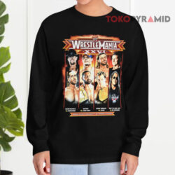 Vintage WWE Wrestlemania XXVI Shirt 4 Vintage Wwe Wrestlemania Xxvi Long sleeved
