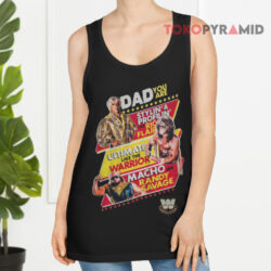 Vintage Wwe Wrestling Legends Fathers Day Tank Top