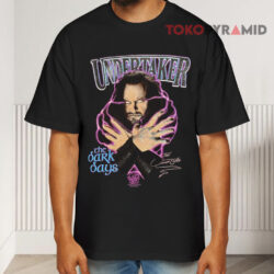 Vintage Wwf 1997 Undertaker The Dark Days Black T shirt