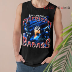 Vintage WWF 2000 Undertaker American Badass Shirt 2 Vintage Wwf 2000 Undertaker American Badass Tank Top
