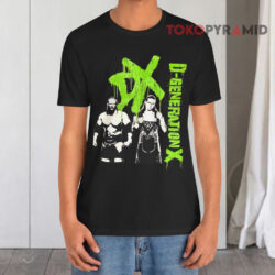 Vintage Wwf D generation X Triple H Shawn Michaels Black T shirt