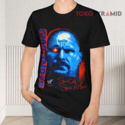 Vintage Wwf Stone Cold Steve Austin Terminator Black T shirt