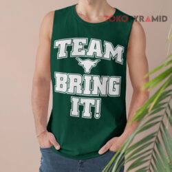 Vintage Wwf The Rock Team Bring It Tank Top