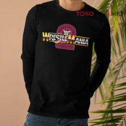 Vintage WWF Wrestlemania 2 Shirt 4 Vintage Wwf Wrestlemania 2 Long sleeved