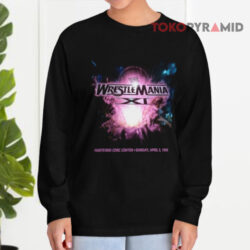 Vintage WWF WWE 1995 Wrestlemania XI Shirt 3 Vintage Wwf Wwe 1995 Wrestlemania Xi Long sleeved