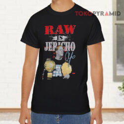 Vintage Wwf Wwe Chris Jericho Raw Is Jericho Black T shirt