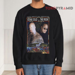 Vintage WWF WWE Wrestlemania Stone Cold vs The Rock Shirt 2 Vintage Wwf Wwe Wrestlemania Stone Cold Vs The Rock Sweatshirt