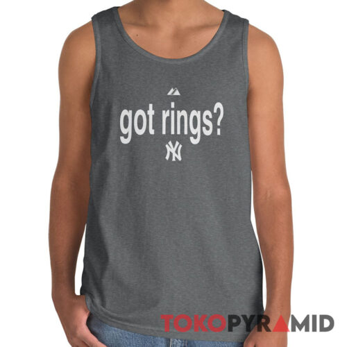 Vintage Yankees Got Rings T shirt World Series Champions MLB Funny Mocking Red Sox Tank Top
