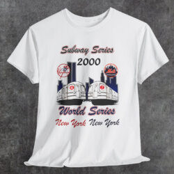 Vintage Yankees Vs Mets 2000 Subway Series World Series Shirt