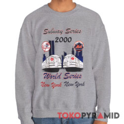 Vintage Yankees Vs Mets 2000 Subway Series World Series Sweatshirt