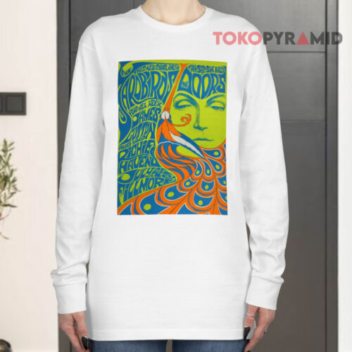 Vintage Yardbirds The Doors Concert Poster Long sleeved Vintage Yardbirds The Doors Concert Poster Long sleeved