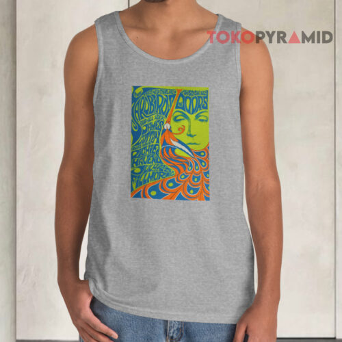 Vintage Yardbirds The Doors Concert Poster Tank Top Vintage Yardbirds The Doors Concert Poster Tank Top