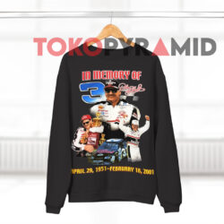 Vintages In Memory Of Dale Earnhardt Sr. 3 Nascar T-shirt 3 Vintages In Memory Of Dale Earnhardt Sr 3 Nascar Black Sweatshirt