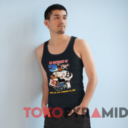 Vintages In Memory Of Dale Earnhardt Sr. 3 Nascar T-shirt 2 Vintages In Memory Of Dale Earnhardt Sr 3 Nascar Black Tank Top