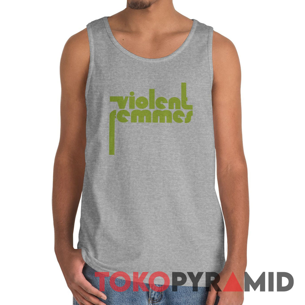 Violent Femmes Spell Out Logo Tank Top Violent Femmes Spell Out Logo Tank Top