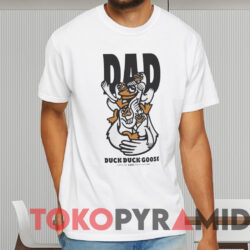 Virat Kohli Dad Duck Duck Goose Shirt White T shirt