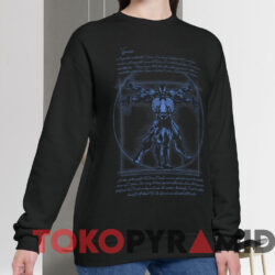 Vitruvian Man Venom Spider-Man T-shirt 2 Vitruvian Man Venom Spider man T shirt Black Sweatshirt