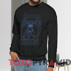 Vitruvian Man Venom Spider-Man T-shirt 3 Vitruvian Man Venom Spider man T shirt Black Sweatshirt