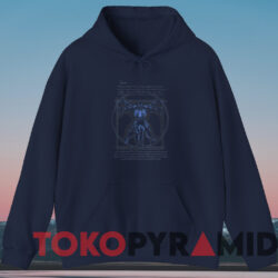 Vitruvian Man Venom Spider-Man T-shirt 4 Vitruvian Man Venom Spider man T shirt Navy Hoodie