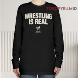 WWE Hall of Famer Rey Mysterio Wrestling is Real Long sleeved