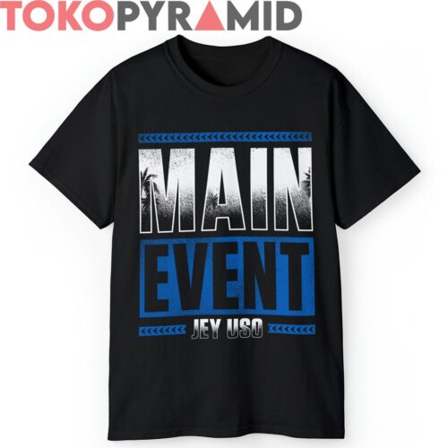 Rare WWE Main Event Jey Uso Shirt - TokoPyramid